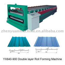 YX840-900 Doppelschicht Rollenformmaschine, Doppelschicht Rollenformer, China Verkäufer_ $ 8400-30000 / Set